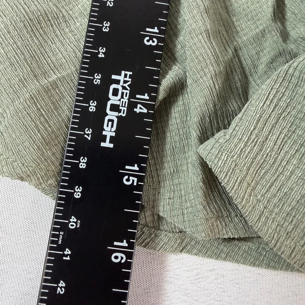 Promesa Sage Green Textured Ruffle Skort Small NWT Mini Skirt Coquette Fairy